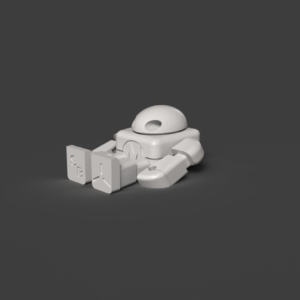 Robot allongé